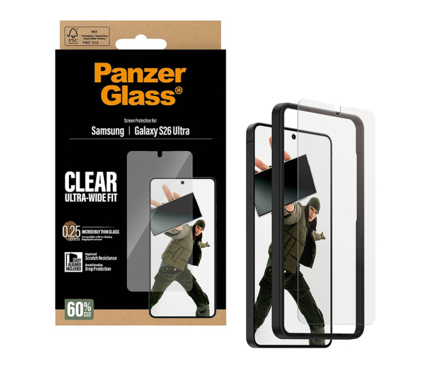 PanzerGlass Ultra-Wide Fit EasyAligner do Samsung Galaxy S26 Ultra - 1538974 - zdjęcie